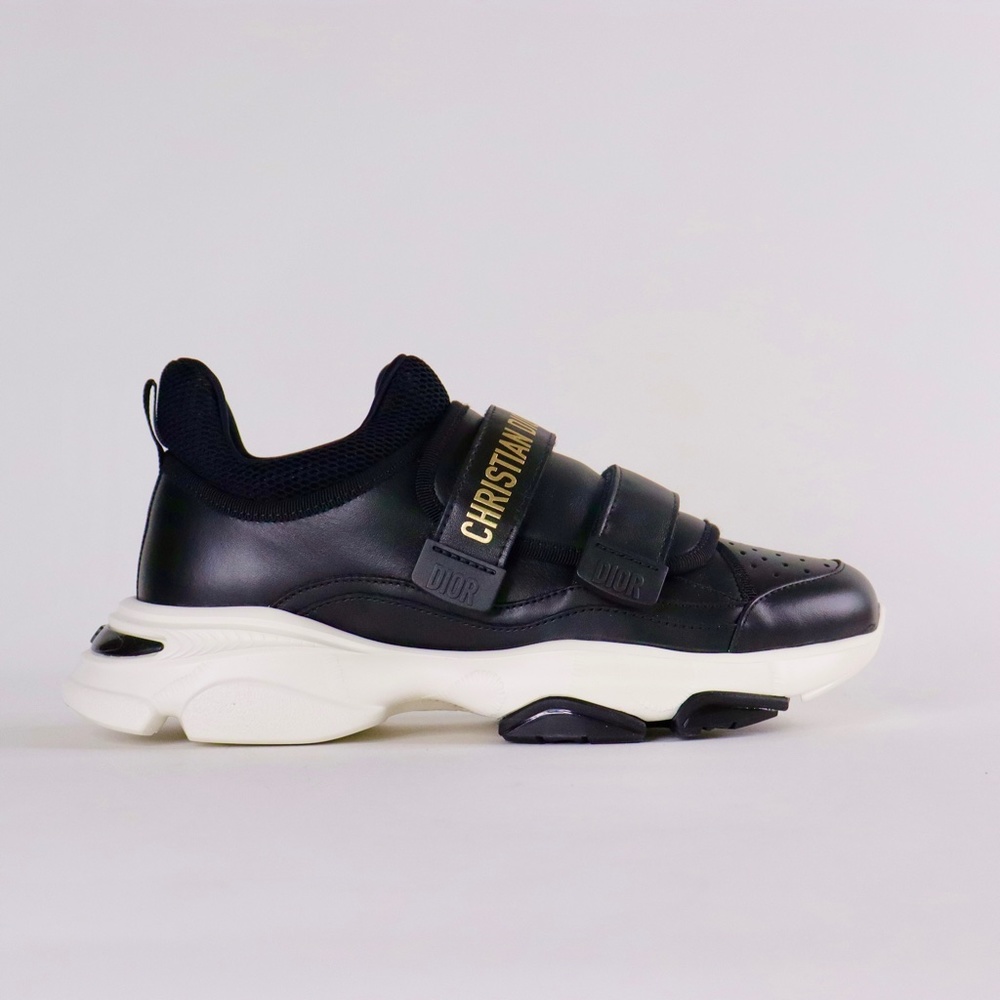 AUTHENTIC CHRISTIAN DIOR D-WANDER Leather Sneakers